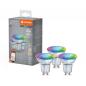 Preview: 3er Pack LEDVANCE SMART+ LED Spot GU10 WiFi DIMM 5W 45° RGBW Farbwechsel dimmbar